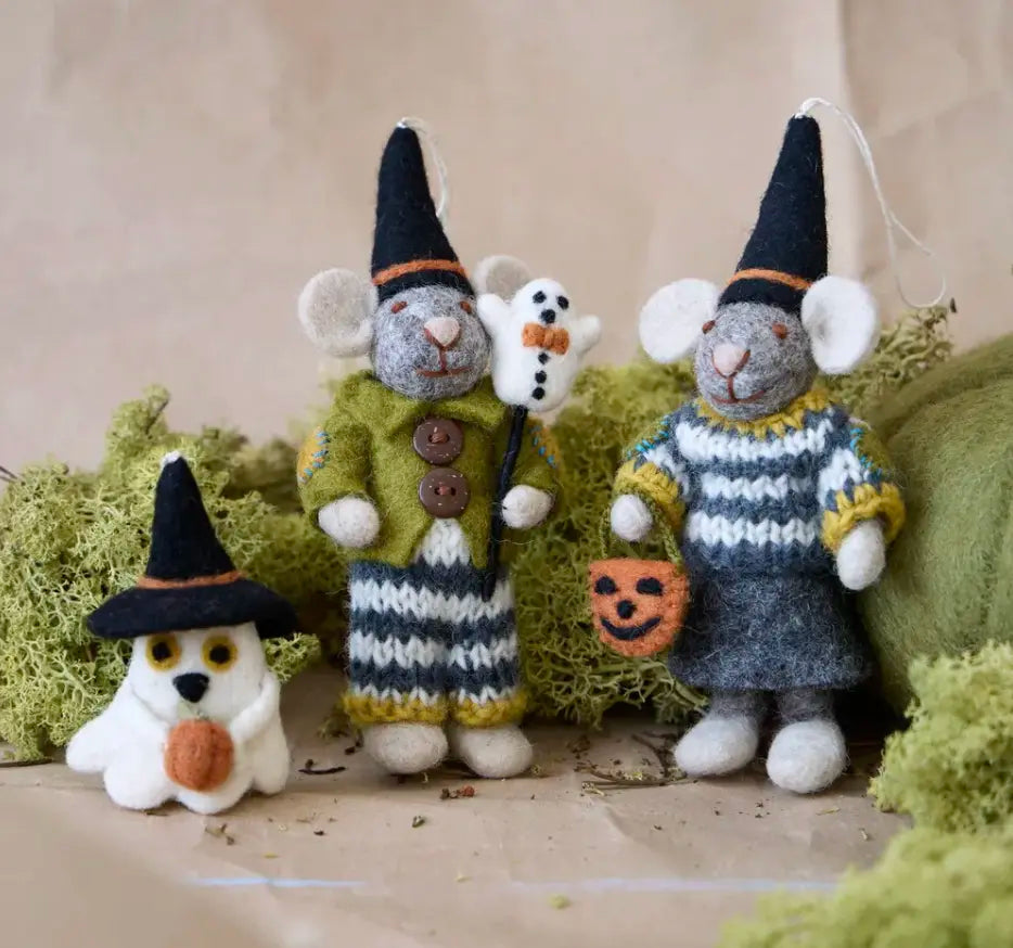 Süße Halloween-Deko: 8 Stücke für Tisch, Fenster und Kinderzimmer