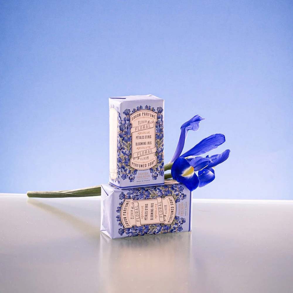 Panier des Sens - Feste Seife mit Duft Irisblütenblätter 150g
