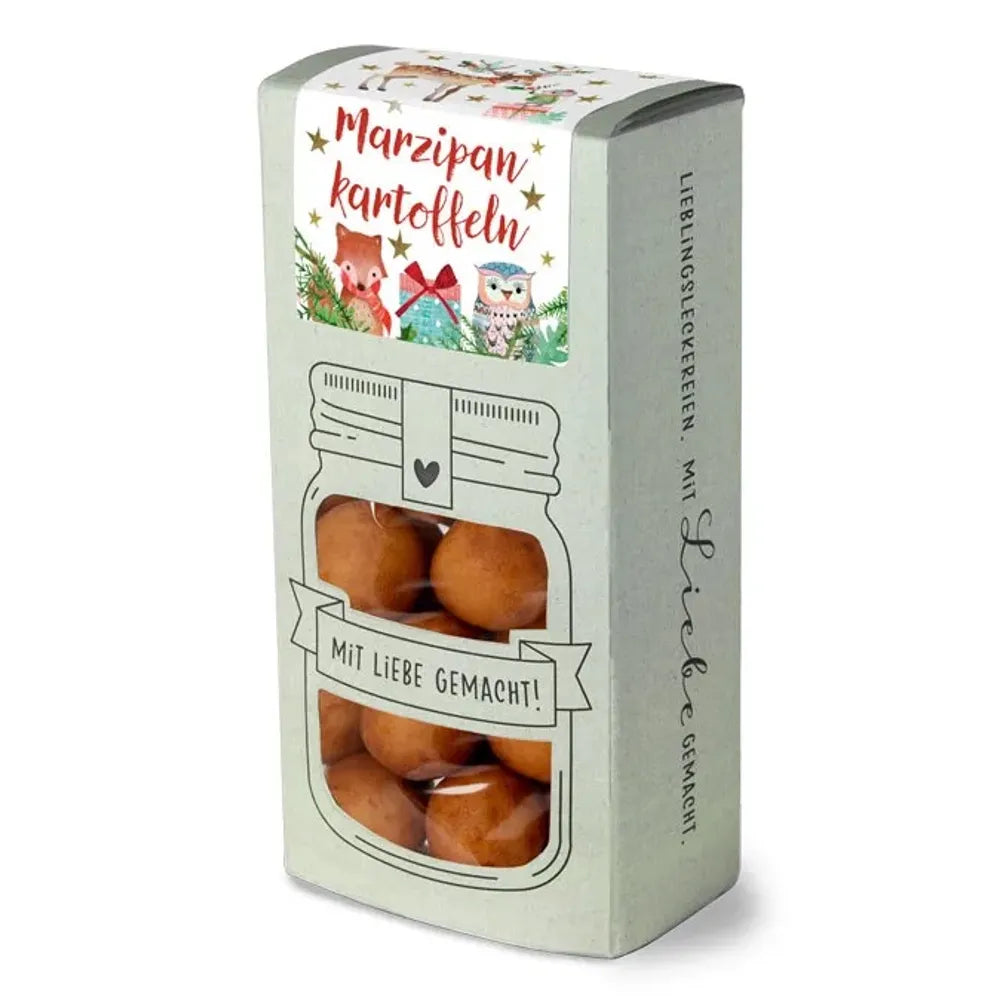 Marzipankartoffeln Winterwald – 80 g mit Liebe gemacht – Alsaba