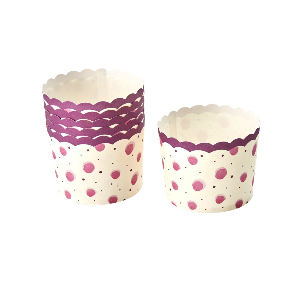 Rice - Cake Cups aus Papier "Watercolor Splash"