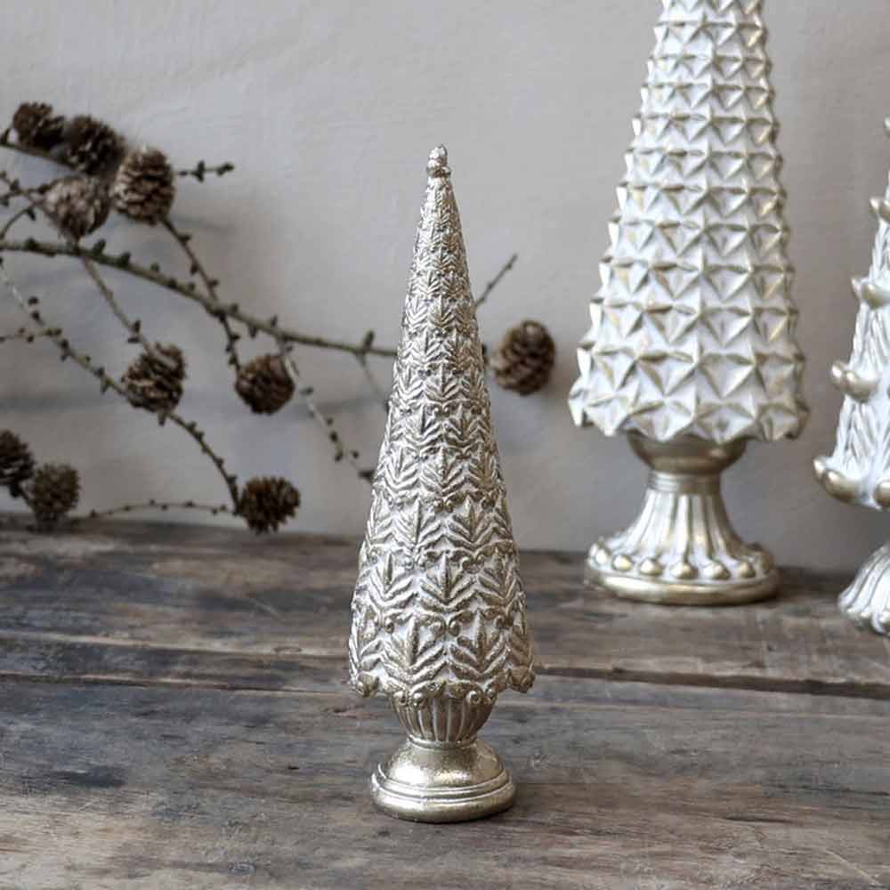 Chic Antique - Weihnachtsbaum mit Muster Vintage Xmas medium