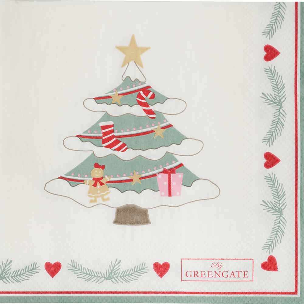 GreenGate - XMAS Papierserviette small (Limited Edition)
