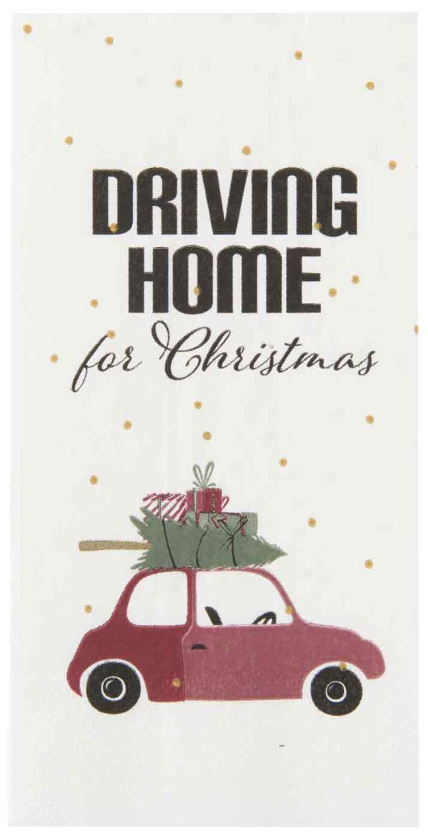 Ib Laursen - Serviette Driving home for Christmas 16 Stück
