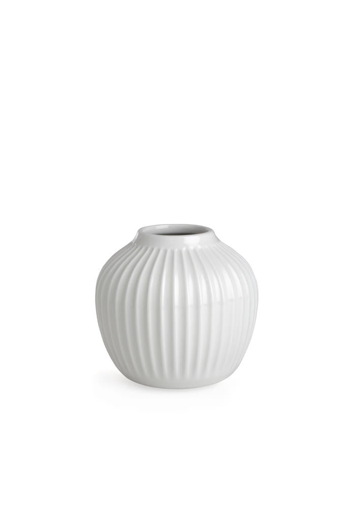 Kähler - Hammershøi Vase weiss Höhe 12,5 cm