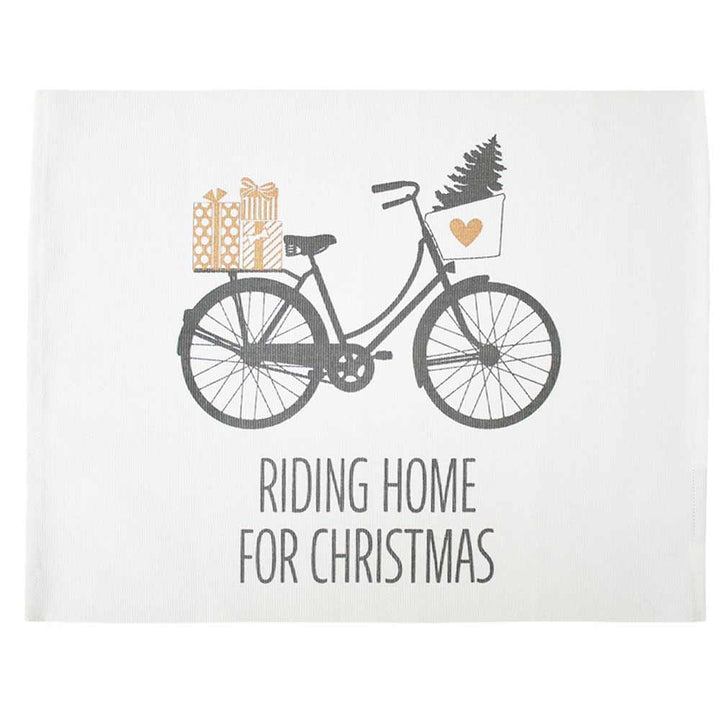 Krasilnikoff - Tischset Riding Home for Christmas