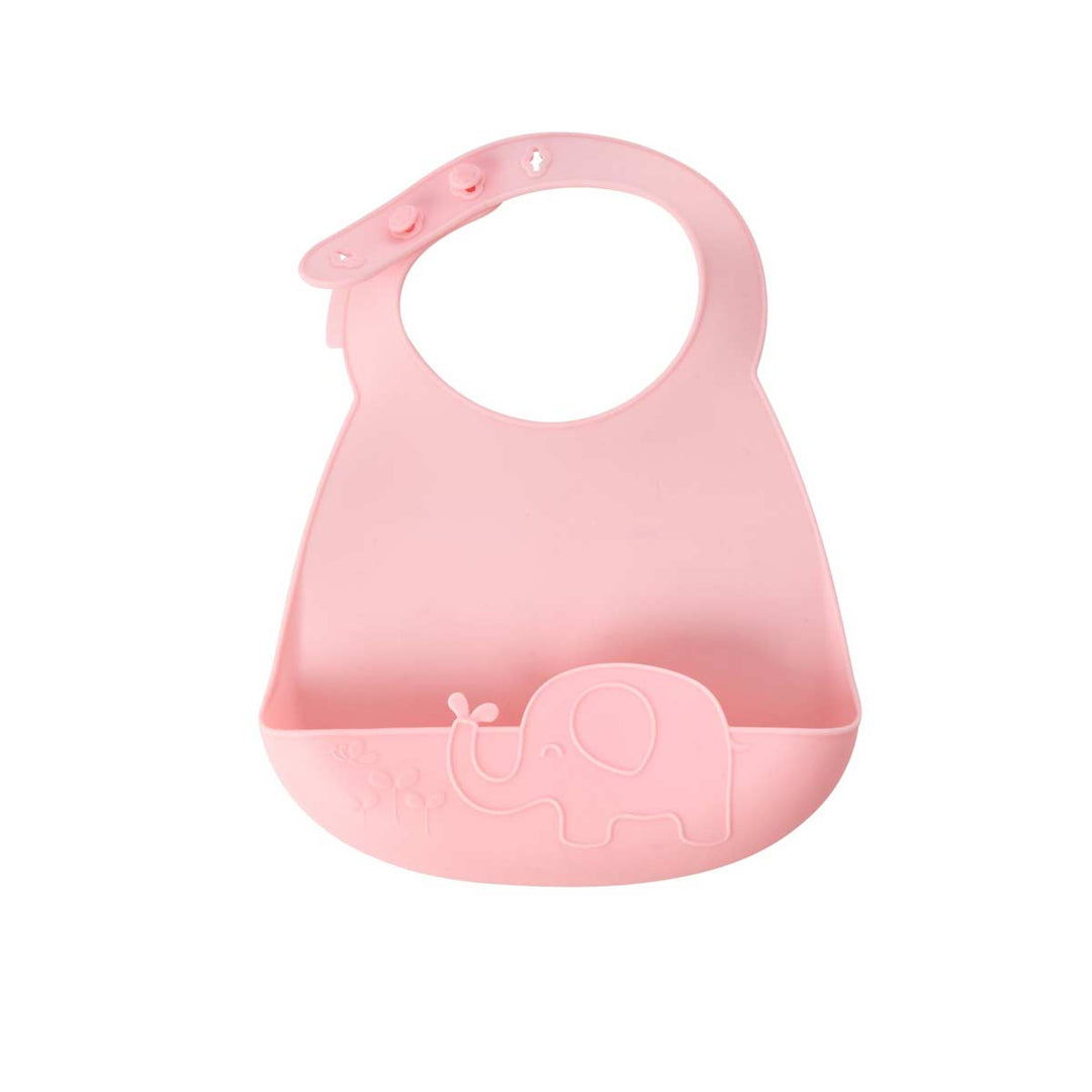 Rice - Babylätzchen Elefant rosa