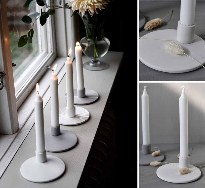Storefactory - Smedsbo Kerzenhalter White candlestick