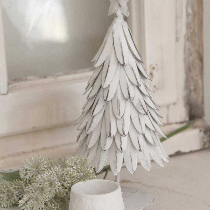 VL Home - Weihnachtsbaum weiß 27 cm medium