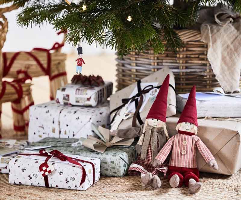 Geschenkpapier für Weihnachten