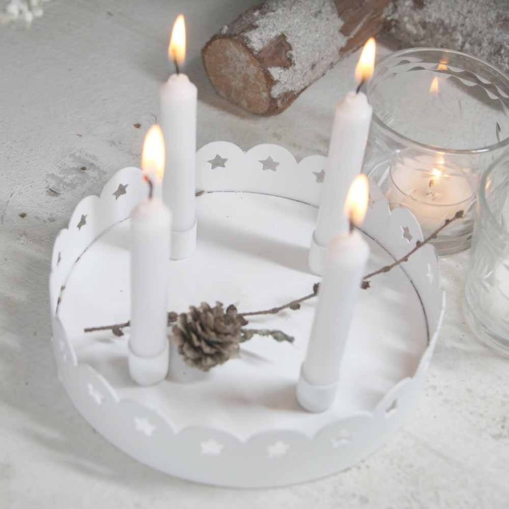 Adventskranz selber machen