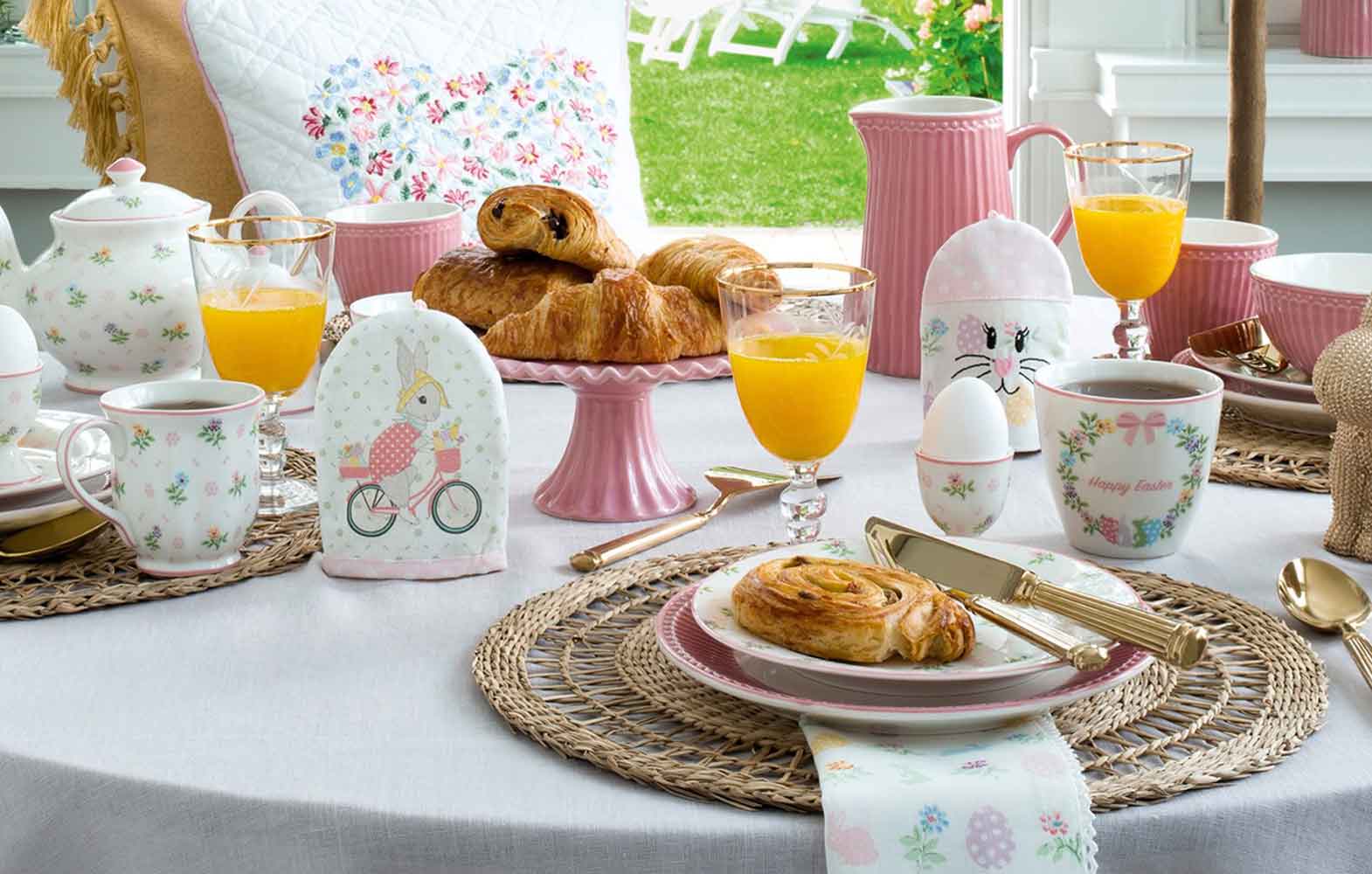 Osterdeko für den Tisch