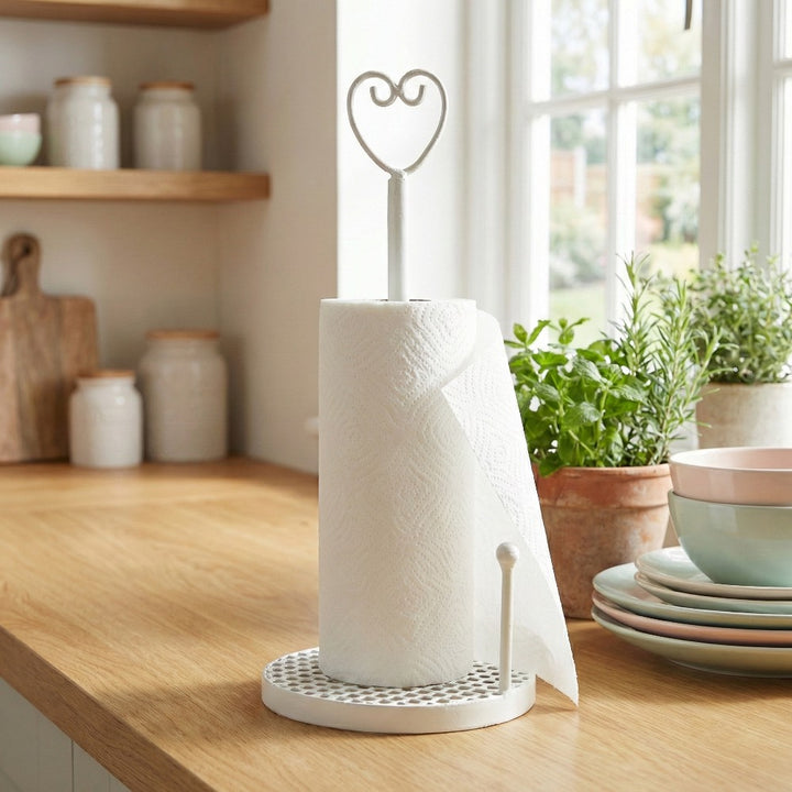 Ambiente Haus - Küchenrollenständer Landhaus Herz