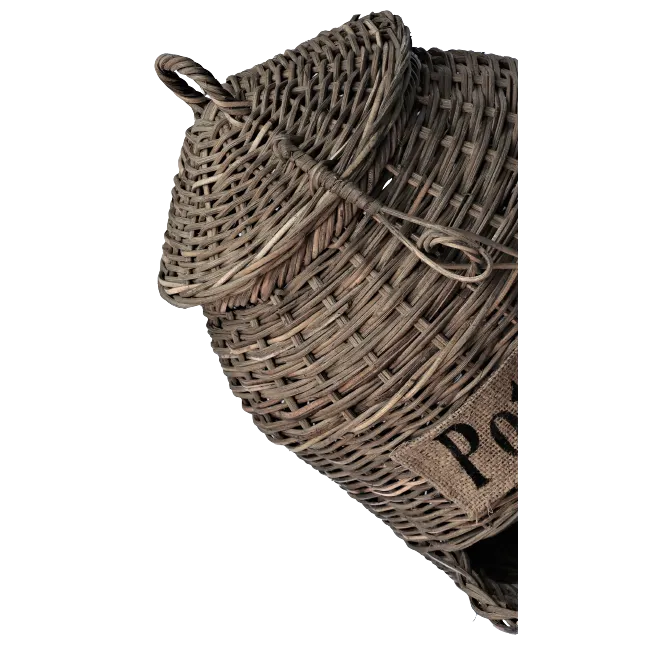 Best Style Living - Aufbewahrungskorb 'Kartoffeln' Rattan