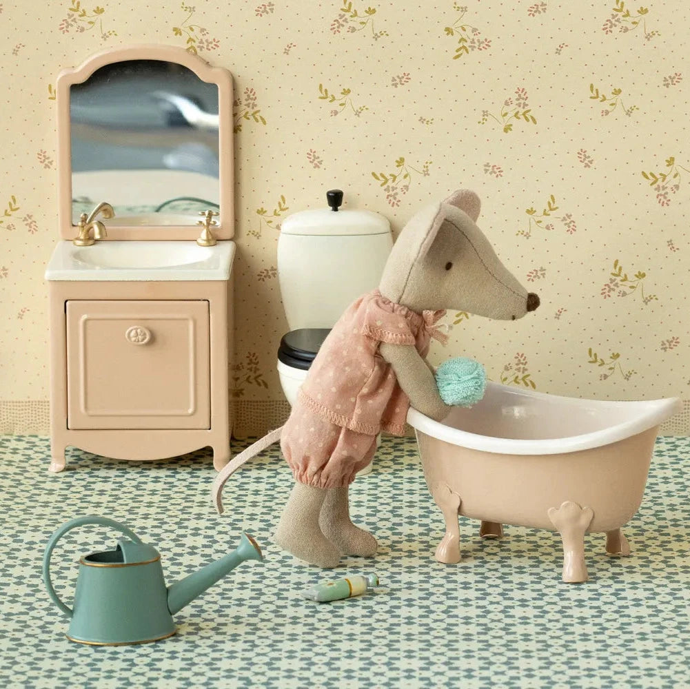 Maileg - Badewanne Maus - Rosa