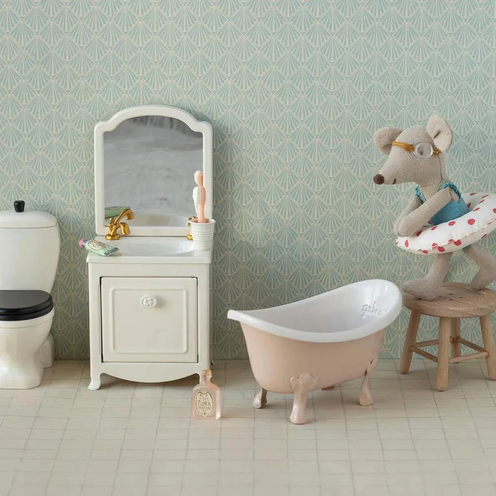 Maileg - Badewanne Maus - Rosa