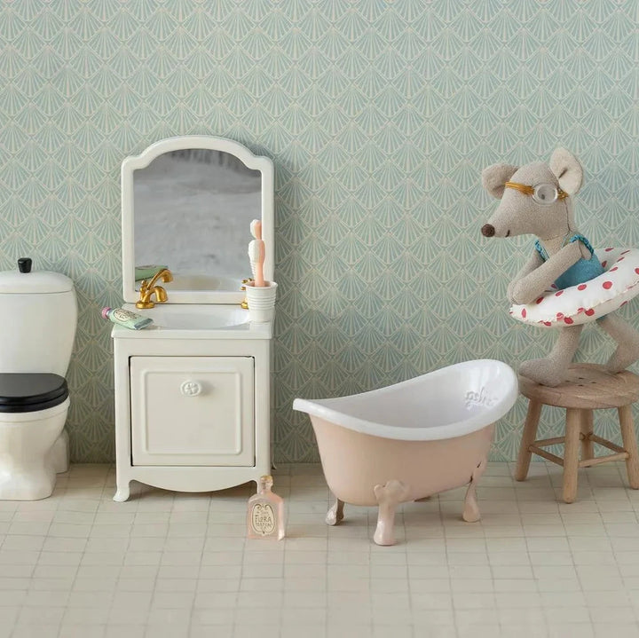 Maileg - Badewanne Maus - Rosa