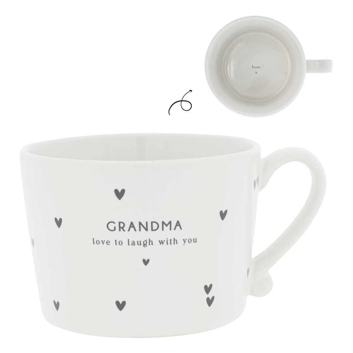 Bastion Collection - Tasse Grandma love to laugh with you
