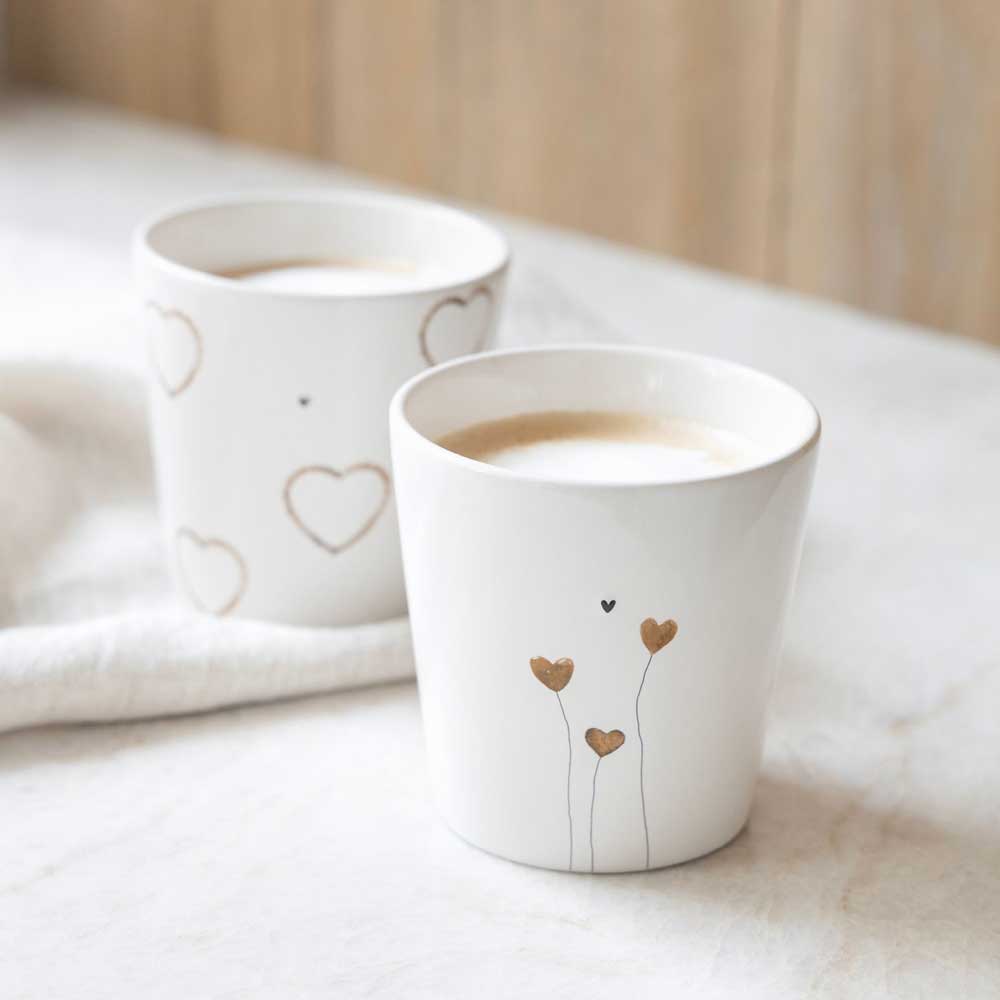 Bastion Collections - Becher Herzen in Blüte