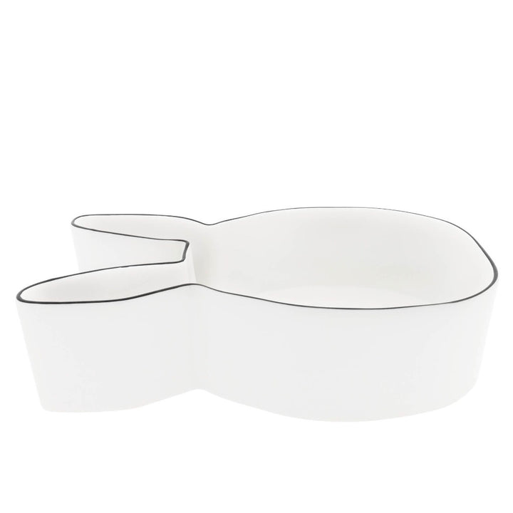 Bastion Collections - Hasenfigur als Servierschüssel Keramik