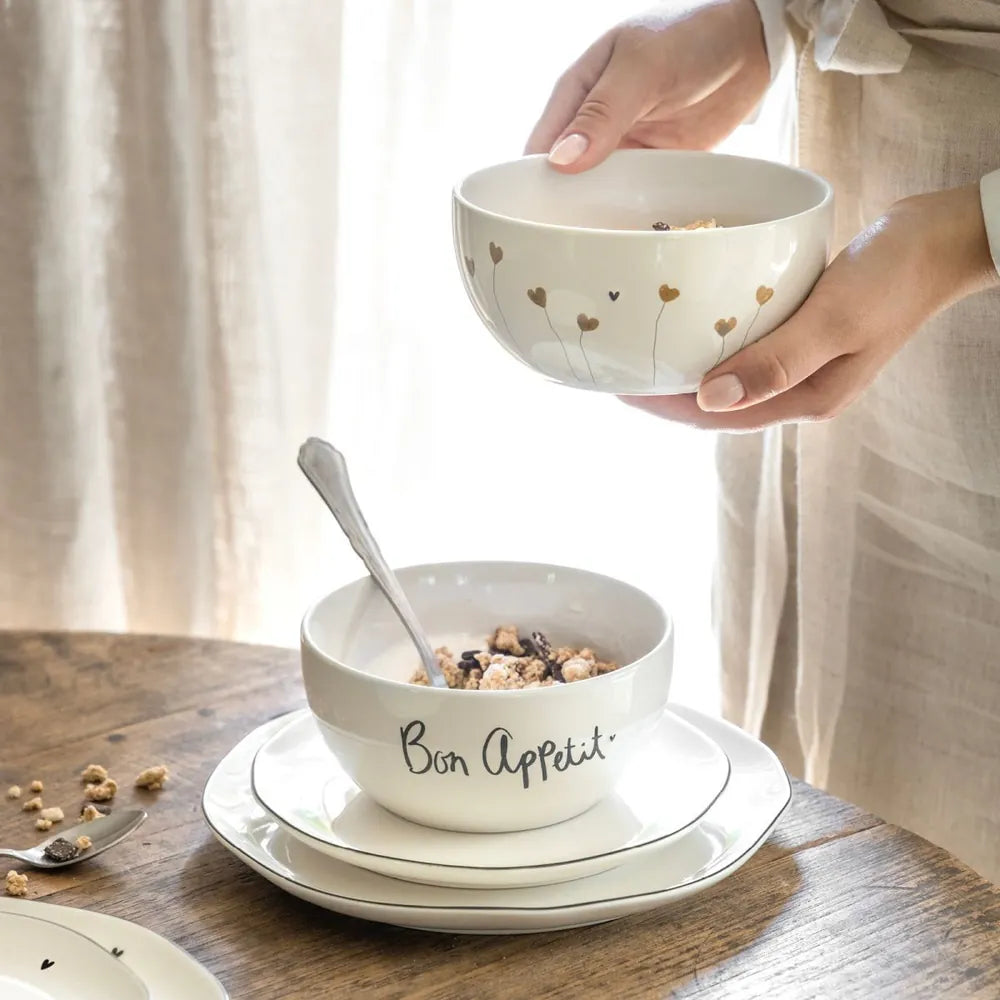 Bastion Collections - Schüssel Herzen in Blüte