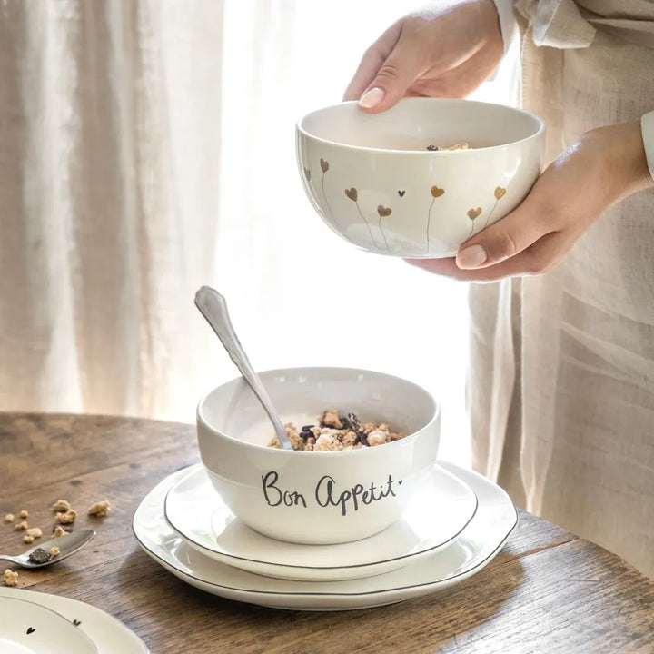 Bastion Collections - Schüssel Herzen in Blüte