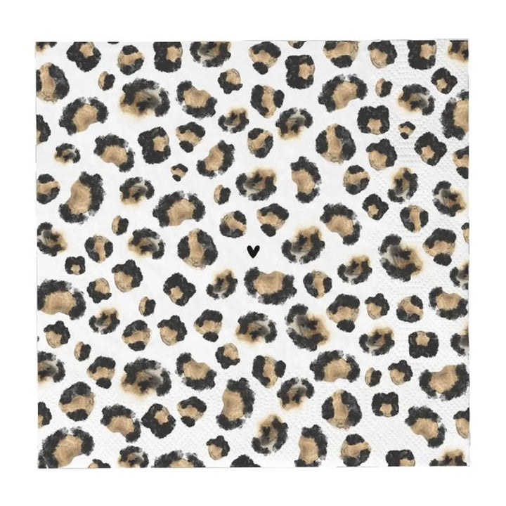 Bastion Collections - Papierserviette Leopard (20 Stück)
