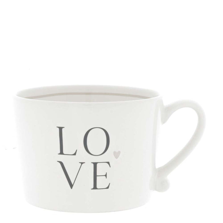 Bastion Collections - Tasse LOVE mit Herz Titane