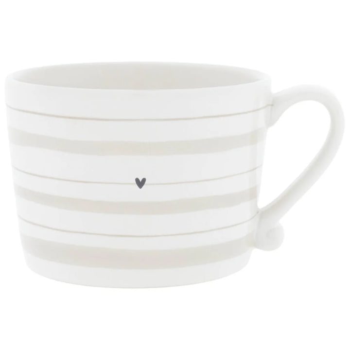 Bastion Collections - Tasse Watercolour Natural Stripes