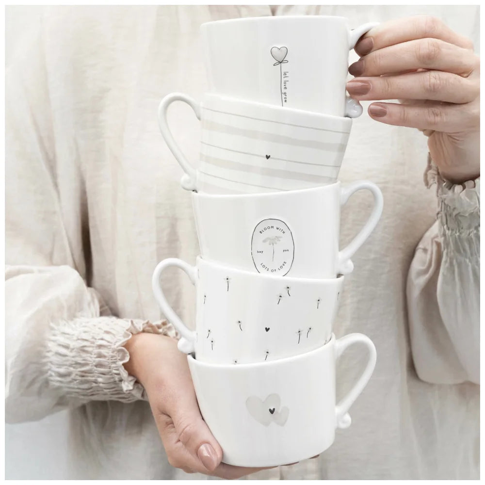 Bastion Collections - Tasse Watercolour Natural Stripes