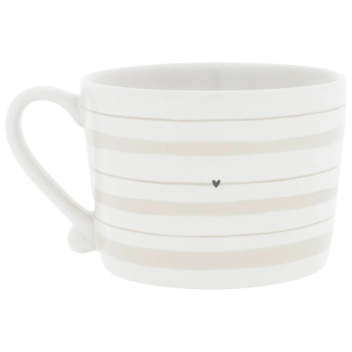 Bastion Collections - Tasse Watercolour Natural Stripes