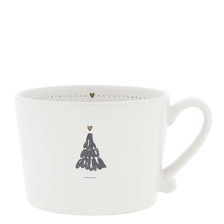 Bastion Collections - Tasse Weihnachtsbaum Herz gold