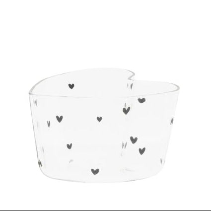 Bastion Collections – Herz-Schale klein – mit Herzmotiv rundum