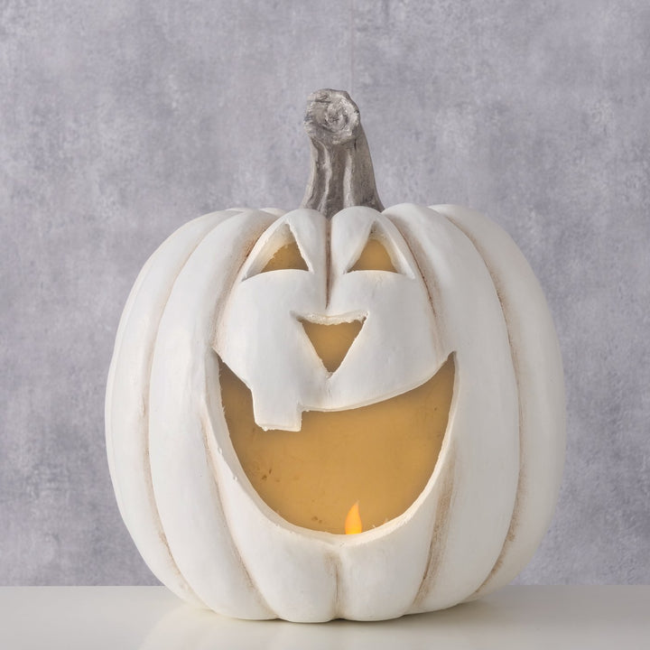 Boltze - Dekoaufsteller Kürbis Baldomero Magnesia