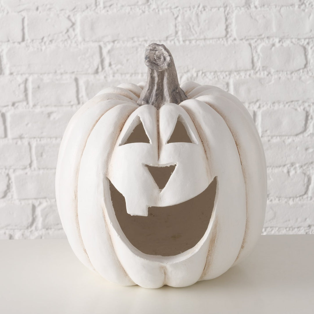 Boltze - Dekoaufsteller Kürbis Baldomero Magnesia