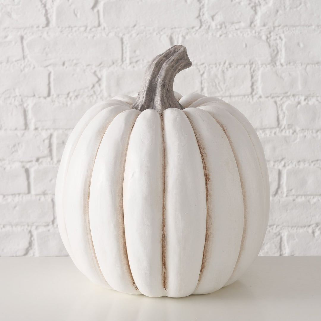 Boltze - Dekoaufsteller Kürbis Baldomero Magnesia