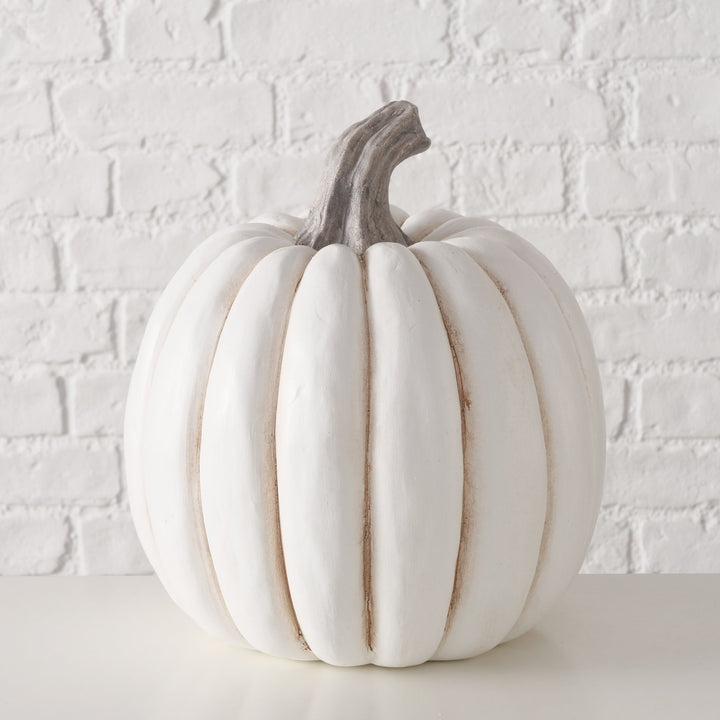 Boltze - Dekoaufsteller Kürbis Baldomero Magnesia