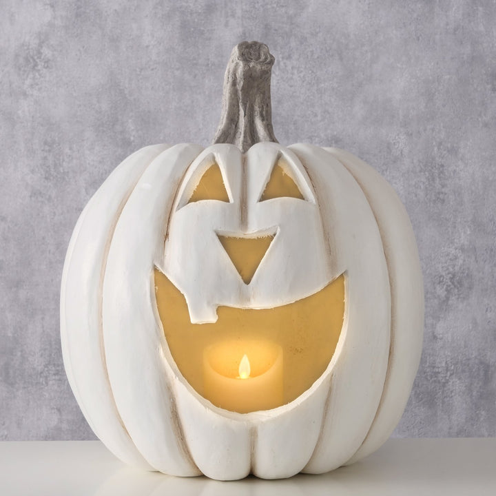 Boltze - Dekoaufsteller Kürbis Baldomero Magnesia