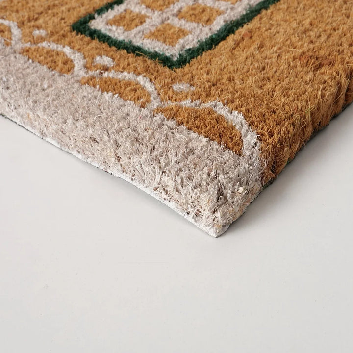 Boltze - Türmatte Weihnachtshaus Kokos/PVC