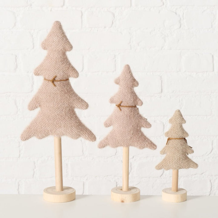 Boltze – Arvore Deko-Baum aus FSC-Pinienholz & Textil