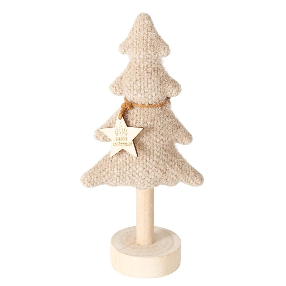 Boltze – Arvore Deko-Baum aus FSC-Pinienholz & Textil