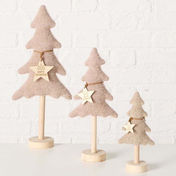 Boltze – Arvore Deko-Baum aus FSC-Pinienholz & Textil