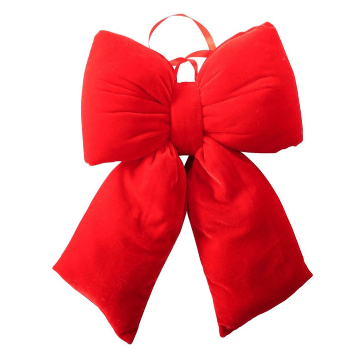 Boltze – Bowy Deko-Schleife aus Polyester, handgefertigt, glänzende festliche Dekoration