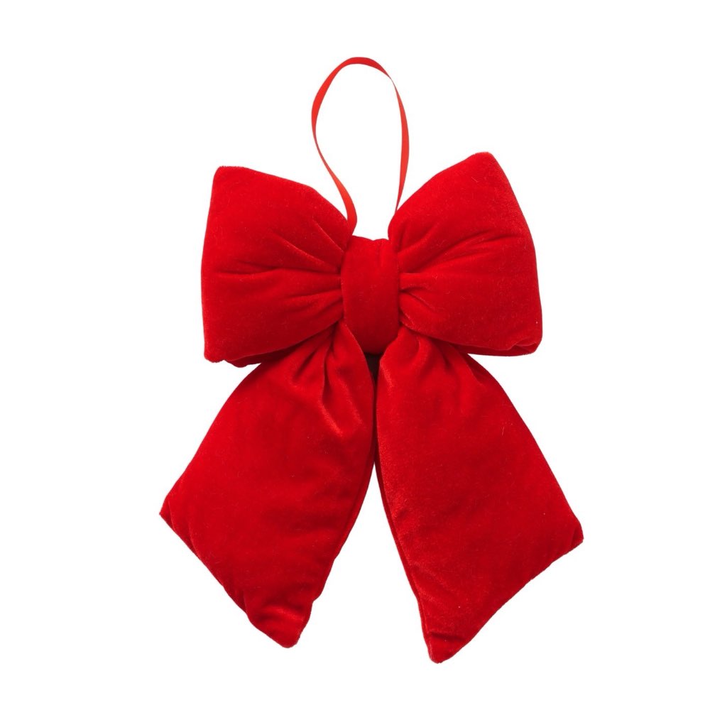 Boltze – Bowy Deko-Schleife aus Polyester, handgefertigt, glänzende festliche Dekoration