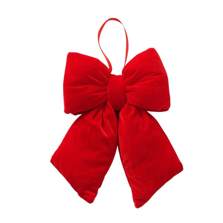 Boltze – Bowy Deko-Schleife aus Polyester, handgefertigt, glänzende festliche Dekoration