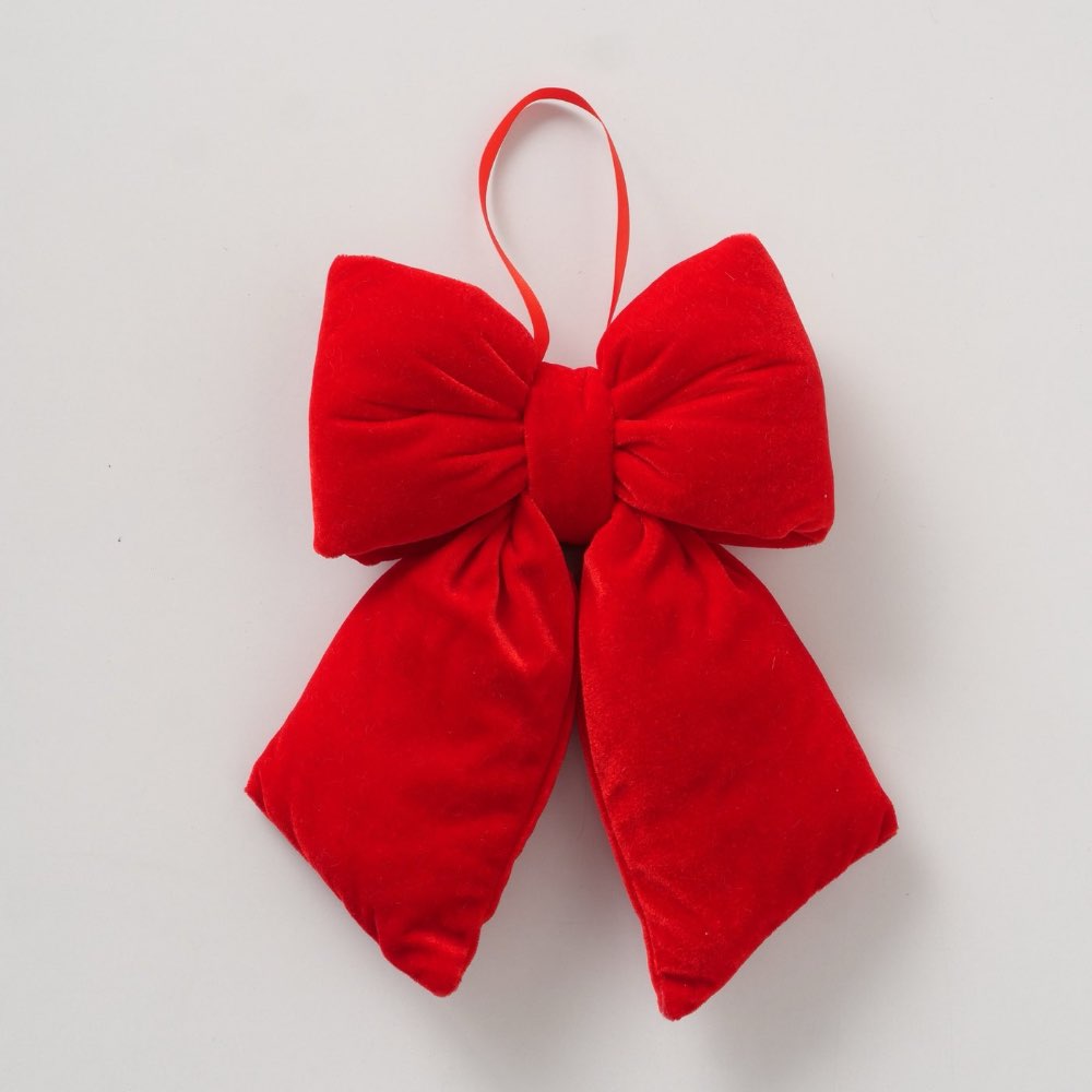 Boltze – Bowy Deko-Schleife aus Polyester, handgefertigt, glänzende festliche Dekoration