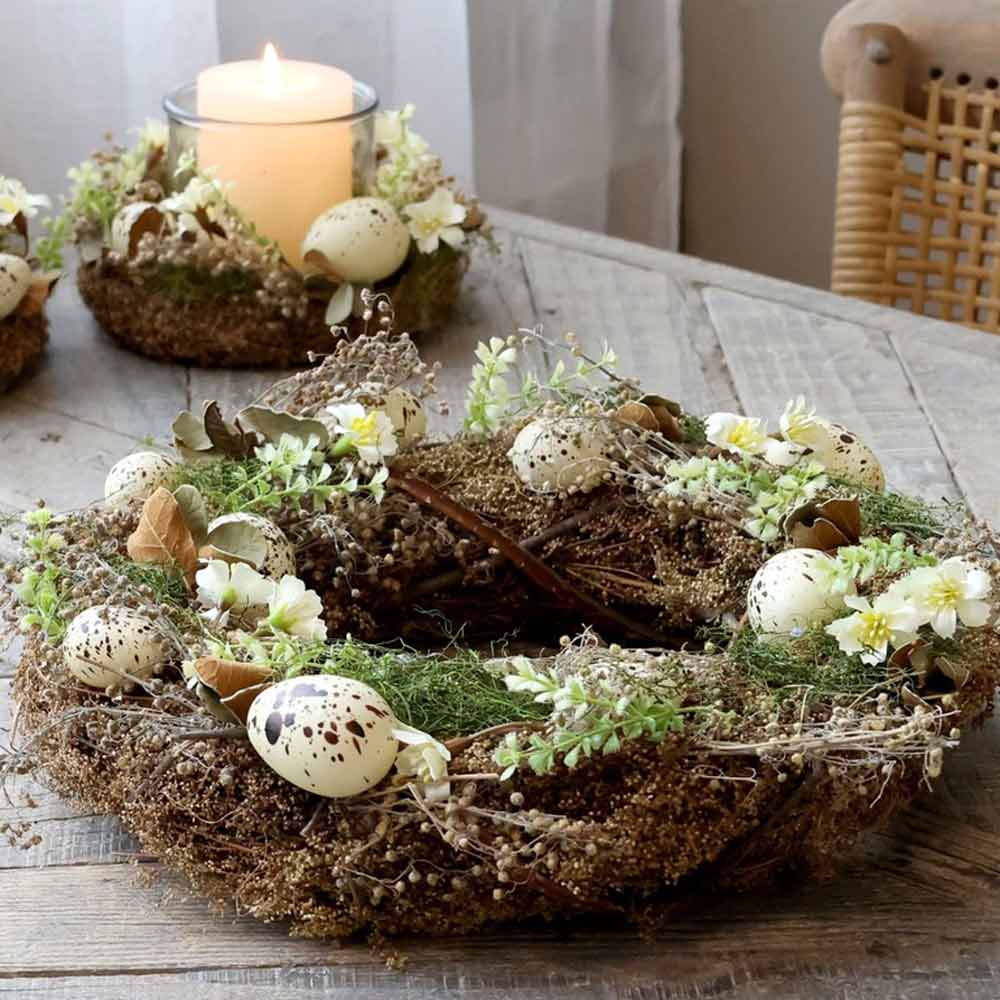 Chic Antique - Fleur Osterkranz mit Eier