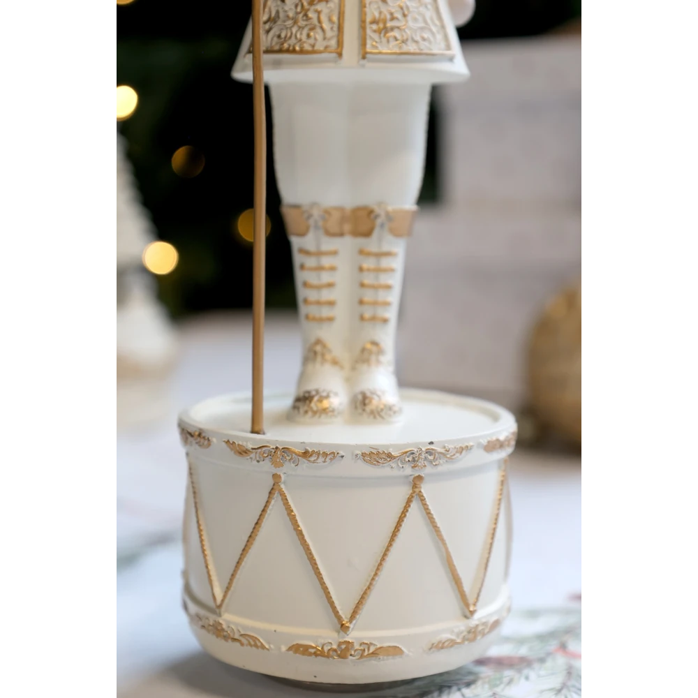 Chic Antique - Noël Spieluhr mit Nussknacker antique creme