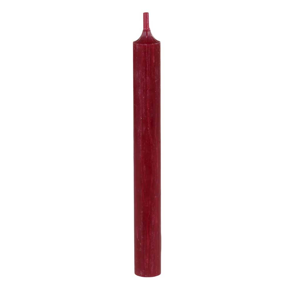 Chic Antique - Stabkerze kurz rot 5er-Bund Höhe: 11cm