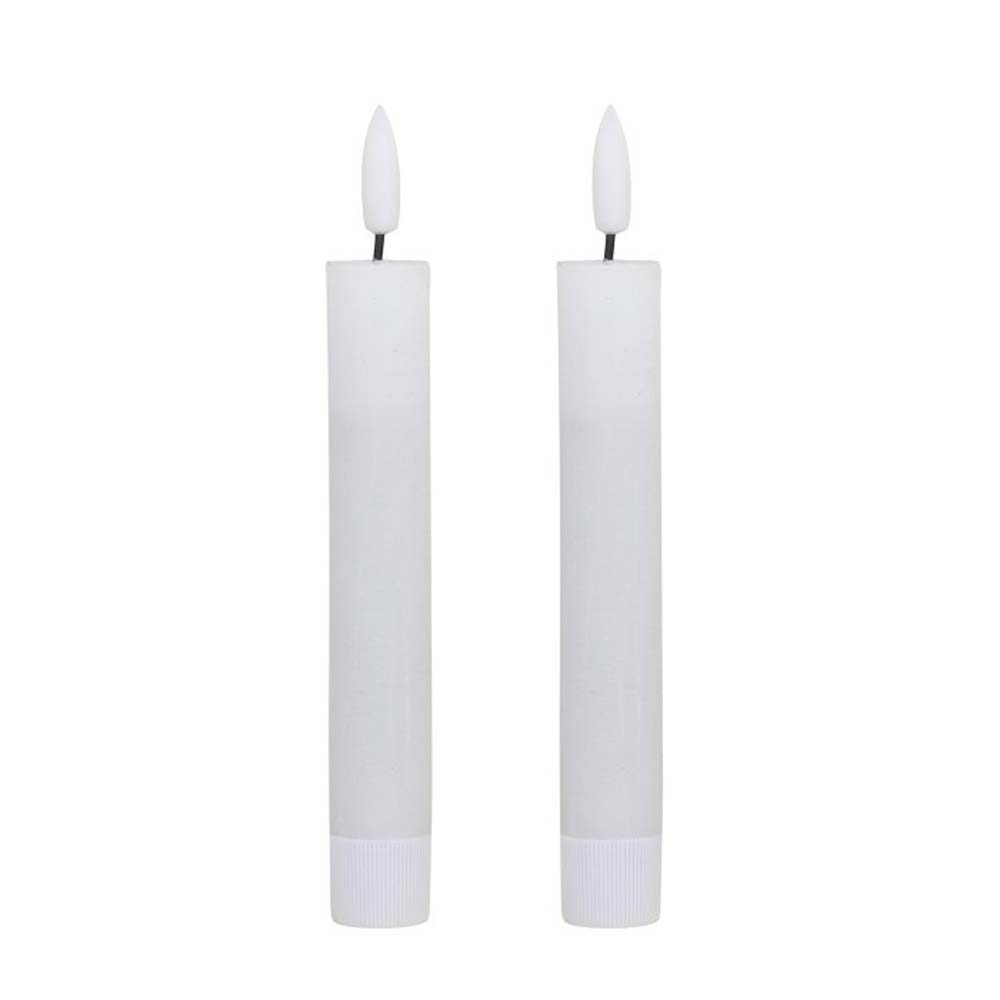 Chic Antique Mini LED Stabkerzen Set – Alsaba