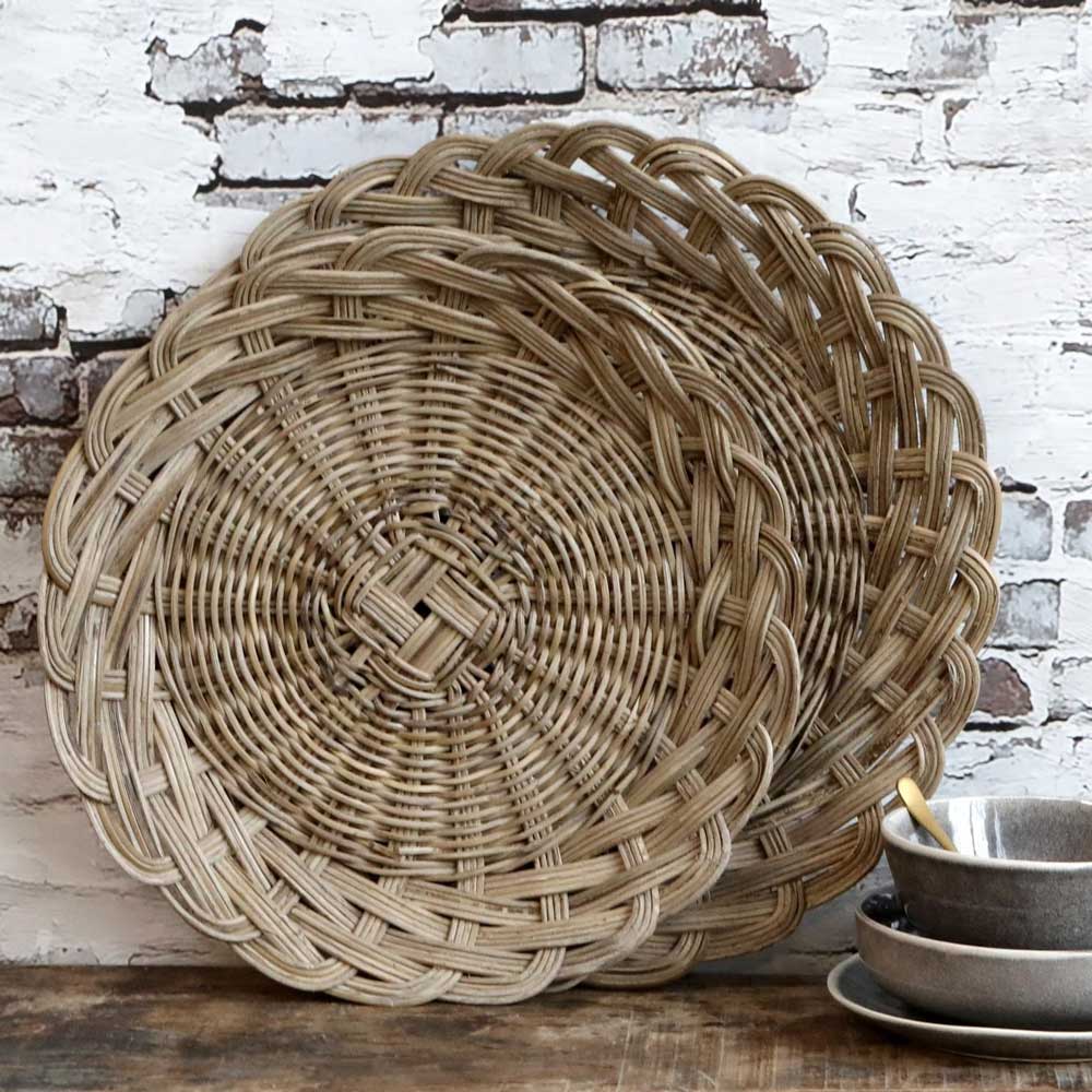 Chic Antique Runde Tabletts